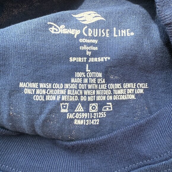 Disney Cruise Lines 2020 Spirit Jersey Large LIKE NEW - Picture 5 of 5